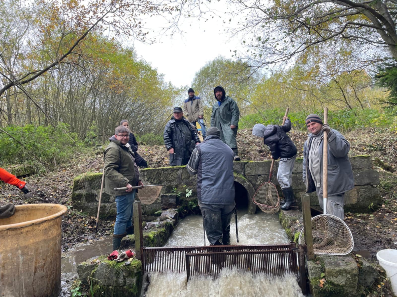 Výlov tůň č.4 (25.10.2025)